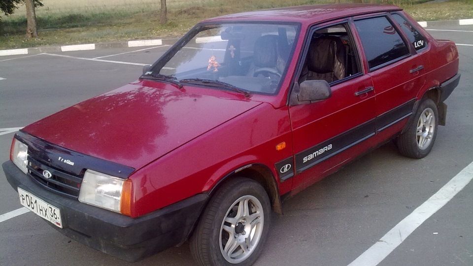 Автоемаль акрилова "Lada 127 Вишня Mipa" 1л [Міпа лада]