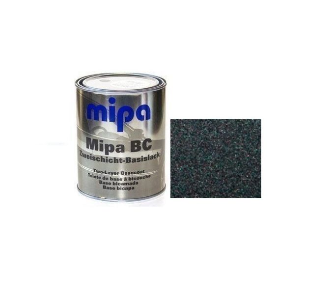 Базова автоемаль "Mipa 181 BMW Diamantschwarz" 1л (металік) [Міпа БМВ 181 Діамантшварц]
