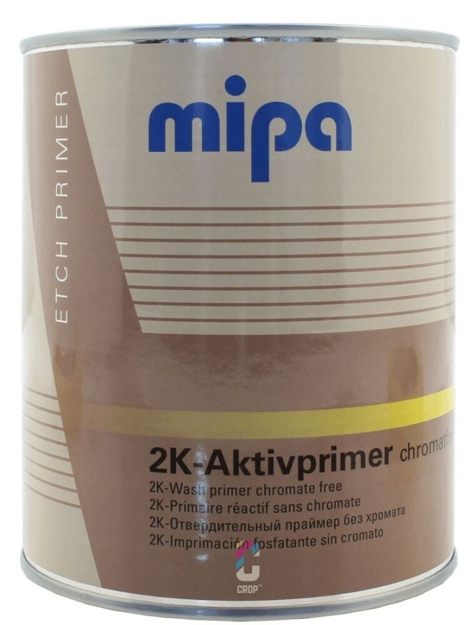 Кислотний грунт для авто Mipa 2K HS Wash Primer (WP) Aktivprimer +затверджувач (Міпа 2К ХС Вош Праймер (ВП) Активпраймер)