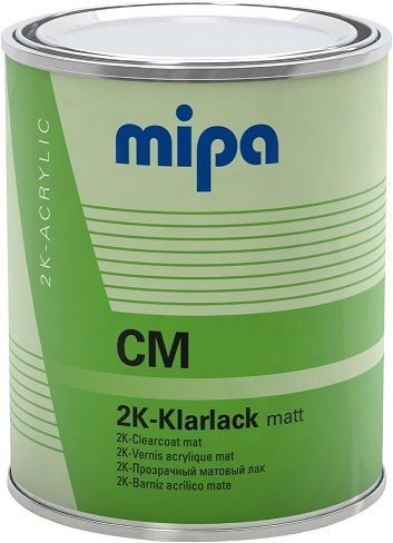 Автомобільний акриловий лак (матовий) "MIPA 2K Klarlack matt" + затвердник (0,5л+0,25мл) [Міпа 2 К Кларлак мат]