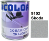 Базова автоемаль (металік) "Skoda 9102 ACOLOR" 1л