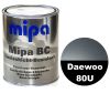 Базова автоемаль "Mipa 80U Daewoo Light Opal grey" 1л (металік) [Міпа Део 80У Лайт Опал Грей]