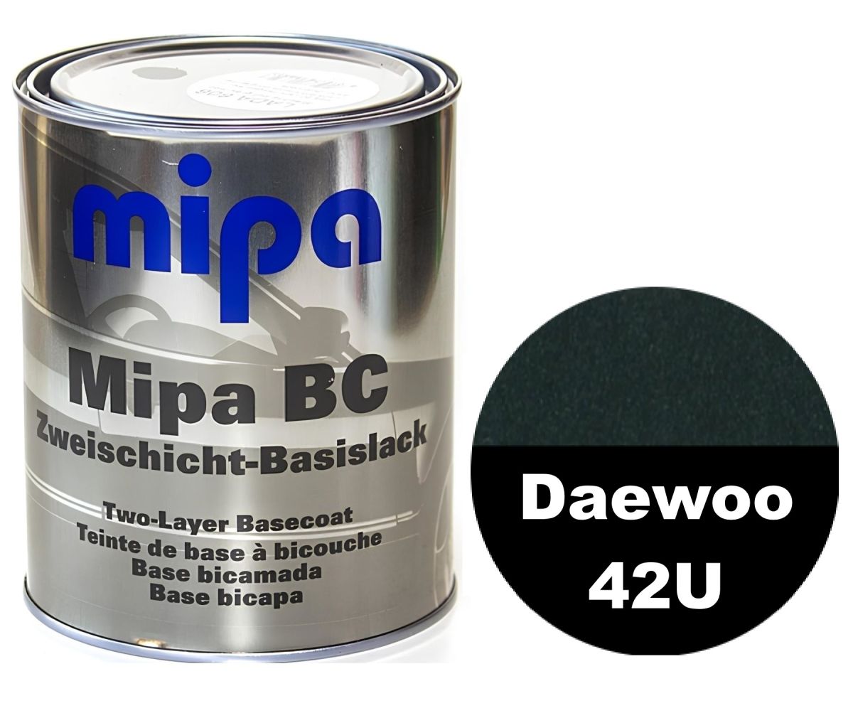 Базова автоемаль (металік) "Mipa 42U Daewoo" 1л [Міпа]