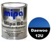 Базова автоемаль (металік) "Mipa Daewoo 12U Ocean blue pearl" 1л [Міпа Део 12У Блу Перл]