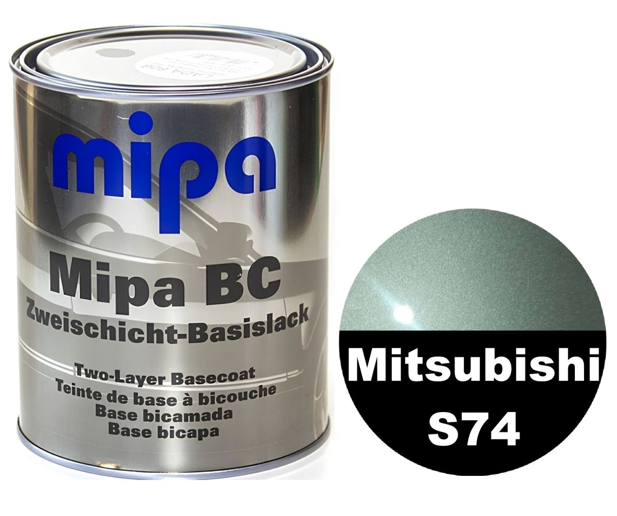 Базова автоемаль (металік) "Mipa Mitsubishi S74 Fraser beige" 1л [Міпа Мітсубісі С74 Фрейзер біж]