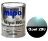 Базова автоемаль (металік) "Mipa Opel 298 Midnight black" 1л [Міпа Опель 298 Міднайт блек]