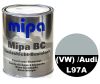 Базова автоемаль (металік) "Mipa Volkswagen/Audi (VW) L97A Gray" 1л [Міпа Фольксваген/Ауді (ВВ) Л97А Грей]