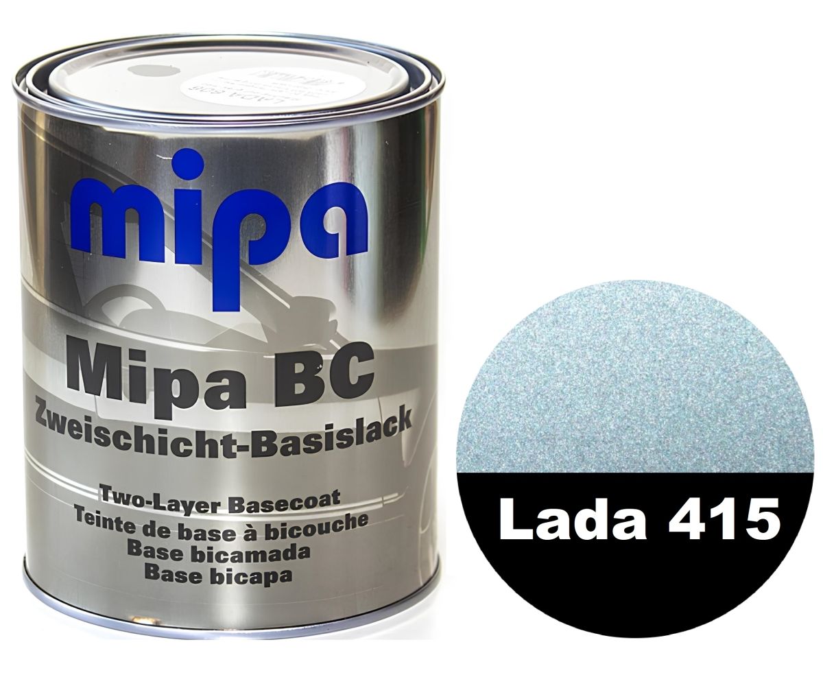 Базова автоемаль "Mipa 415 електрон" 1л (металік) [Міпа]
