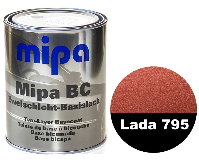 Базова автоемаль (металік) Mipa Lada 795 Піранія 1л [Міпа Лада 795]