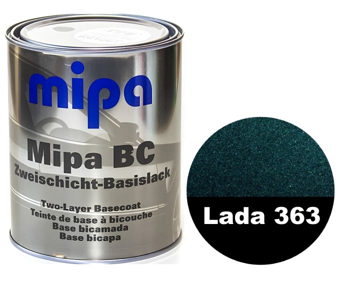 Базова автоемаль "Lada 363 Цунамі Mipa" 1л (металік)