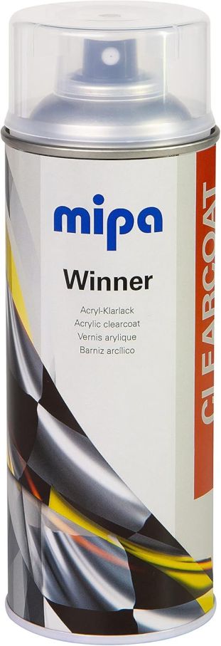 Автомобільний лак в аерозолі матовий Mipa Spray Winner Acryl-Klarlack matt (Мипа Спрей Виннер Акрил-Кларлак мат)